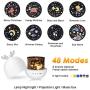 Star Projector Night Light,Night Light Projector for Bedroom,Remote Control,Timer Design,Built-in 8 Light Songs,360 Degree Rotating,7 Colorful Lights,Best Gift for Kids and Adults