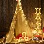 Twinkle Star 66FT 200 LED Indoor String Lights Warm White, Plug In String Lights 8 Modes Waterproof for Outdoor Christmas Wedding Party Bedroom