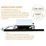 Cloudy Bay 12V AC/DC LED Step Light,3000K Warm White, Oil Rubbed Bronze