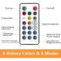 BRTLX Outdoor LED String Light, 100Ft Color Changing RGBW Dimmable Waterproof Commercial Grade Hanging Patio String Lights with 32 Shatterproof Bulbs(2 Spare Bulbs) for Backyard Garden Party (100FT)