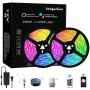 Smart LED Strip Lights 32.8 feet, Hedynshine 300pcs Chip Music RGB Strip Lights Color Change Strip Lights with Remote,Work with Alexa Google Home,Led Strip Lights WiFi