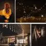 BINZET Solar Fairy Lights, 33Ft 100LEDs Waterproof Decorative Copper Wire Solar String Lights Outdoor for Party, Patio, Garden, Gate, Yard, Wedding, Christmas (Warm White,2 Pack)