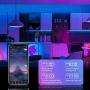 Led Lights Strip for Bedroom 40ft 12M RGB Christmas Neon Color Changing Room Wall Rope Lights Bluetooth with Remote Luces Led para Decoracion Habitacion