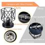 Licperron Semi-Flush Mount Ceiling Light E26 E27 Retro Black Industrial Ceiling Light Fixture for Porch Hallway Kitchen Farmhouse Lighting 2 Pack Licperron Semi-Flush Mount Ceiling Light E26 E27 Retro Black Industrial Ceiling Light Fixture for Porch Hallway Kitchen Farmhouse Lighting 2 Pack