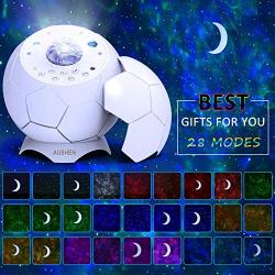 Laser Star Projector,Nebula Galaxy Projector with Moon,Soothing Aurora Effects,Bluetooth,Sound Activated,LED Night Light,Star Galaxy Light Projector for Bedroom,Party,Christmas Projector Lights Decor