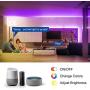 Volivo WiFi Led Strip Lights 65.6ft, 2 Rolls of 32.8ft LED Light Strip Works with Alexa and Google Assistant, Music Sync Color Changing RGB LED Lights for Bedroom Kitchen, Party, TV