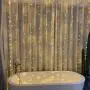 Warm White Window Curtain Lights, 8 Mode LED Fariy String Lights for Party Garden Room Wall Decorations