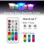 Color Changing Light Bulb,10W RGBW Colors LED Light Bulb Dimmable A19 LED Light Bulbs with Remote Control,LED Night Light Bulbs Mood Light Bulb 10W RGB 2700K(1 Pack)