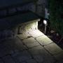 Mr. Beams MB572 Wireless Battery-Powered Motion Sensing LED Path Lights, 2-Pack, Brown