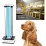 BEWITU 36W UVC Light UV Germicidal Lamp with Ozone UV Room Sanitizer with 15s Delay Time Remote Controller for Car Living Room Bedroom Household Kitchen Hotel Pet Area