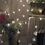 Koxly Star String Lights 49 Ft 100 LED 8 Modes Plug in Twinkle Light with Remote Control Fairy Lights for Bedroom Indoor Outdoor Christmas Xmas Tree Room Decor Warm White and Cool White