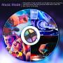 LED Strip Lights for Bedroom 32.8ft HEERTTOGO Waterproof IP65 300 LEDs 5050 RGB LED Lights Strip Music Sync Color Changing RGB LED Strip with Blutooth IR Remote Controller and Wired Controller