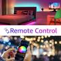 Olafus 65ft Smart RGB LED Strip Lights Kit, Music Synch WiFi Tape Lights with Remote, 24V 20m Strip with 600 LEDs 5050, Dimmable Color Changing Lighting Strips, Compatible with Alexa, Google Assistant
