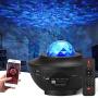 Night Light Projector Ocean Wave Projector Star Projector Night Light Projector with Bluetooth Music Speaker for Baby Kids Bedroom/Game Rooms/Home Theatre/Night Light Ambiance