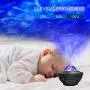 INST Star Light Projector for Bedroom Game Rooms, USB Star Light w/LED Star Night Light Projector for Kids, Ocean Wave Star, Built-in Music Player, Gift for All Ages