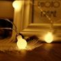 ZOUTOG Battery Operated String Lights, 33ft/10m 100 LED Bulb Warm White Globe String Lights with Remote Controller, Decorative Timer Fairy Light for Christmas/Wedding/Party Indoor and Outdoor