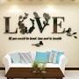 Kledbying US Stock,3D DIY Acrylic Wall Stickers& Murals,Wall Murals for Living Room Bedroom Sofa Backdrop Tv Wall