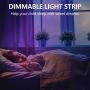 LED Strip Lights, MESUN 32.8ft 10m RGB Light Strip Kits with Remote for Room, Ceiling, Bedroom, TV, Kitchen, Desk, Color Changing Led Strip Bright SMD5050 with 3M Adhesive and Clips