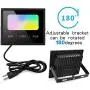 Zglon LED Flood Lights RGB Color Changing 100W Equivalent Outdoor, 20W Bluetooth Mesh Smart Floodlights RGB APP Control,Grouping，IP65 Waterproof, Timing, 2700K&16 Million Colors