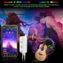 LED Strip Lights, 120ft RGB Led Strip SMD 5050 LED Lights, App Control Music Sync Color Changing Light Strip with 24 Keys Remote Bluetooth Controller 24V UL Power Adapter (120ft)