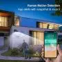 ENSTER 2.4Ghz Wireless Solar Battery Powered Security Camera with Motion Sensor Floodlight Outdoor, 1080p with Night Vision, Wirefree Waterproof Cameras Support Cloud & Max 128GB SD Card ENSTER 2.4Ghz Wireless Solar Battery Powered Security Camera with Motion Sensor Floodlight Outdoor, 1080p with Night Vision, Wirefree Waterproof Cameras Support Cloud & Max 128GB SD Card