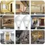 Motion Sensor Light Bulb- 2 Pack, AmeriTop 10W(60W Equivalent) 806lm Motion Activated Dusk to Dawn Security LED Bulb; UL Listed, A19, E26, Auto On/Off Indoor Outdoor Lighting (2700K Soft White)