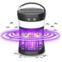 Bug Zapper, okk Portable Electronic Mosquito Killer with 9 Hours Working Time and Solar Insect Killer Lantern Safety 4-in-1 Light 360 Degree Outdoor Mosquito Trap for Home, Garden, Camping, Fishing