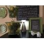 Light It! By Fulcrum, Lanterna LUX, Wireless 23-LED Touch Lamp, Battery Operated, Silver