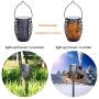 Otdair Solar Lights Outdoor Upgraded, Solar Torch Powered Waterproof Flickering Flames Lights Landscape Decoration Lanterns Dusk to Dawn Auto On/Off Security Light for Garden Patio Deck Yard Driveway
