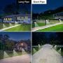 Solar Lights Outdoor,Solar Pathway Lights ,Solar Landscap Lights with Motion Sensor, Wireless Solar Landscape Spotlights，Solar Powered LED Lights for Yard/Patio/Garden/Walkway/Driveway-2Pack