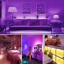 Led Strip Lights, Color Changing Strip Lights 16.4ft Music Sync, Bulit-in Sensitive Mic, RGB Led Music Light Strip with Remote for Room, Bedroom, Gaming Desk, TV Led Strip Lights, Color Changing Strip Lights 16.4ft Music Sync, Bulit-in Sensitive Mic, RGB Led Music Light Strip with Remote for Room, Bedroom, Gaming Desk, TV