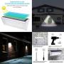 Super Bright 48 LED 1100 Lumens Max Wireless Water Proof Solar Lights Outdoor Radar Motion Sensor Light Aluminum Housing for Outdoor Security Yard Driveway Garage Wall Light,1 Pack (New Upgrade 2018)