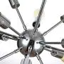 mirrea Sputnik Chandelier Vintage Edison Light Fixture Industrial Starburst Lighting with 12 Lights Chrome Finished Metal
