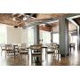 Big Air 96'' Industrial Indoor/Outdoor Ceiling Fan, 6 Speed with Remote, Silver