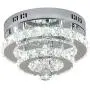 Modern Crystal Ceiling Light Flush Mount Round LED Chandeliers Lamp with 6000K for Bedroom Dining Room Living Room Hallway Foyer Entry ( 30w Cool White) Modern Crystal Ceiling Light Flush Mount Round LED Chandeliers Lamp with 6000K for Bedroom Dining Room Living Room Hallway Foyer Entry ( 30w Cool White)