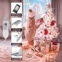 BrizLabs USB Fairy Lights, 33ft 100 LED Upgraded Color Changing Fairy String Lights with Larger Bead, Unique Dual/Triple Colors USB Powered String Light with Remote for Craft Bedroom Christmas Wedding