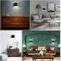Lightess LED Wall Sconce 10W, Set of 2 Modern Wall Lamp Black, Up Down Wall Mount Lights Mini Metal for Living Room Bedroom Hallway Decor, Warm White, O1185TP