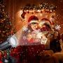 Snowfall LED Light Projector, Christmas Rotating Snowflake Projector Lamp with Remote Control, IP65 Waterproof White Snow for Decoration Lighting on Halloween Holiday Birthday Wedding Party