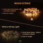 Solar String Lights Outdoor Fairy Lights, 39 Ft 120 LED 8 Modes Garden Copper Wire Waterproof Decoration Lighting for Garden, Patio, Gate, Wedding, Christmas (Warm White)