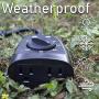 Outdoor Timer Power Outlet - 24 Hour Mountable Heavy Duty Weather Proof Grounded Timer Automatic Day Time/Night Time Activation Setting for Christmas Lights & More, 2x Outlets, 6 Inch Cord 125VAC/60Hz
