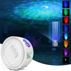 Star Projector, Night Light Projector with Moon Mode, Timer Adjustable Nebula Ocean Wave Projector, Galaxy Lamp with LED Nebula Cloud for Kids Gifts, Galaxy Projector for Bedroom Adults