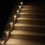 Solar Lights for Fence [Warm White] Waterproof Solar Powered Steps Light Auto On/Off Outdoor Wireless LED Lamp Decks Lighting Walkway Patio Stair Garden Path Rail Backyard Fences Post 8 Pack