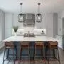 Infront 1 Light Hanging Lights Farmhouse Chandelier Black Light Fixture Modern Pendant Kitchen Lighting Dining Room Lighting Fixtures Hanging Lamp Semi Flush Mount Ceiling Infront 1 Light Hanging Lights Farmhouse Chandelier Black Light Fixture Modern Pendant Kitchen Lighting Dining Room Lighting Fixtures Hanging Lamp Semi Flush Mount Ceiling