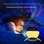 YSD Night Lighting Lamp, Modern Star Rotating Sky Projection, Romantic Star Projector Lamp for Kids, USB Rechargeable & Remote Control, Best Gifts for Kids,Bedroom(Yellow) 