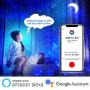 Smart Star Projector Galaxy Cove Projector Light for Bedroom Work with Alexa, Galaxy 360 Pro Projector Star Light Projector for Bedroom LED Sky Night Light Projector Star& Moon for Baby, Kids, Adults