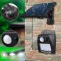 Solar Lights Outdoor, FENGTUOW 12LED 350LM Bright Solar Led Flood Lights IP65 Waterproof Motion Sensor Security Lights with 9.8FT Power Cord for Patio, Deck, Yard, Garden, Garage Indoors