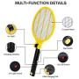 OCEANPAX Bug Zapper, Electric Fly Swatter Mosquito Killer, USB Rechargeable 4200V Bug Zapper Racket for Indoor, Outdoor Pest Control, LED Light, Safe to Touch with 3-Layer Safety Mesh OCEANPAX Bug Zapper, Electric Fly Swatter Mosquito Killer, USB Rechargeable 4200V Bug Zapper Racket for Indoor, Outdoor Pest Control, LED Light, Safe to Touch with 3-Layer Safety Mesh