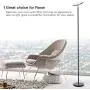 LED Floor Lamps for Living Room, Tall Torchiere Floor Lamps, Stepless Dimmable Modern Pole Reading Standing Lamp with Remote & Touch Control for Offices Bedroom (Black) LED Floor Lamps for Living Room, Tall Torchiere Floor Lamps, Stepless Dimmable Modern Pole Reading Standing Lamp with Remote & Touch Control for Offices Bedroom (Black)