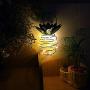CIAOYE Pineapple Outdoor Solar Lantern, 2 Pack Optically Controlled Waterproof LED Lantern with Handle Fairy Lights for Garden Patio Party Tree Outdoor Home Decor, Warm White Pineapple