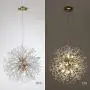 Dandelion Firework Crystal Sputnik Chandelier 9 Light, Palacelantern Pendant Ceiling Light Fixture for Bedroom Dining Room and Living Room Dandelion Firework Crystal Sputnik Chandelier 9 Light, Palacelantern Pendant Ceiling Light Fixture for Bedroom Dining Room and Living Room